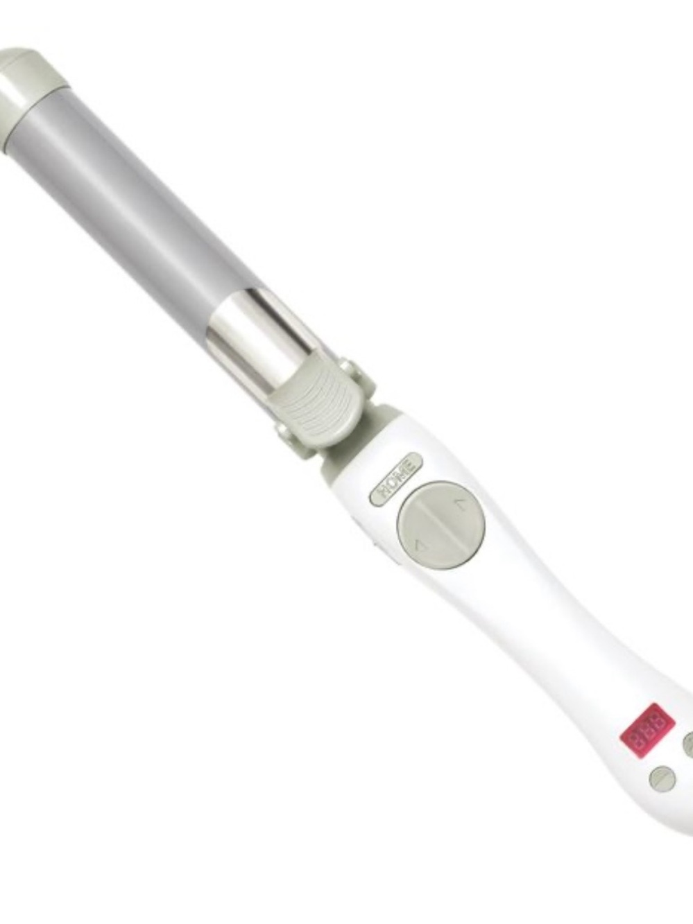 Beachwaver S1.25 White and Silver Rotating Curling Iron